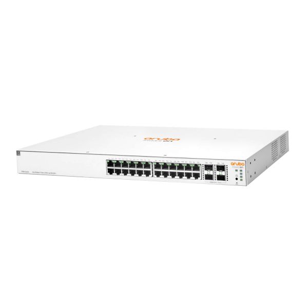 Hewlett Packard Enterprise Aruba Instant On 1930 Managed L2+ Gigabit Ethernet (10/100/1000) Power over Ethernet (PoE) 1U Wit (JL684A#ABB)