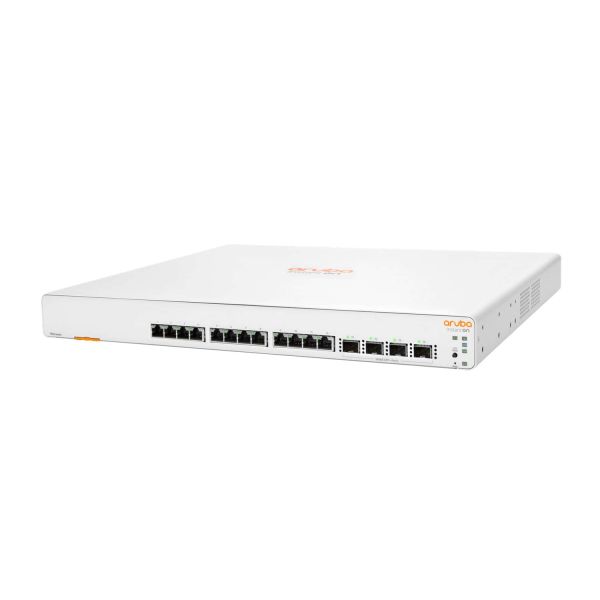 Hewlett Packard Enterprise Aruba Instant On 1960 12XGT 4SFP+ Managed L2+ 10G Ethernet (100/1000/10000) 1U Wit (JL805A#ABB)