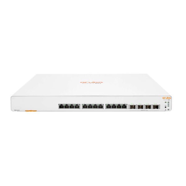 Hewlett Packard Enterprise Aruba Instant On 1960 12XGT 4SFP+ Managed L2+ 10G Ethernet (100/1000/10000) 1U Wit (JL805A#ABB)