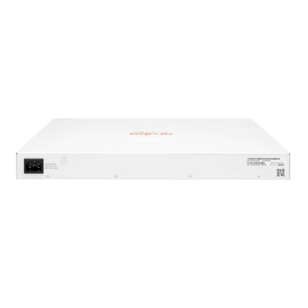 Hewlett Packard Enterprise Aruba Instant On 1830 48G 24p Class4 PoE 4SFP 370W Managed L2 Gigabit Ethernet (10/100/1000) Power over Ethernet (PoE) 1U (JL815A#ABB)