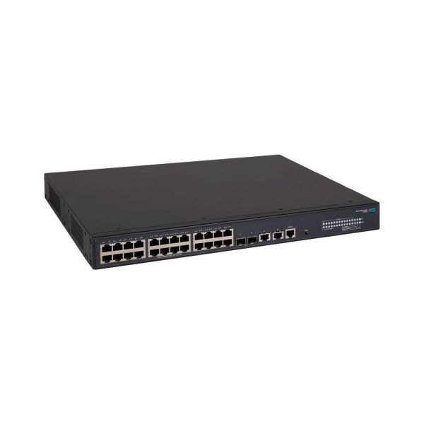 Hewlett Packard Enterprise FlexNetwork 5140 24G POE+2SFP+2XGT EI Managed L3 Gigabit Ethernet (10/100/1000) Power over Ethernet (PoE) 1U (JL823A#ABB)