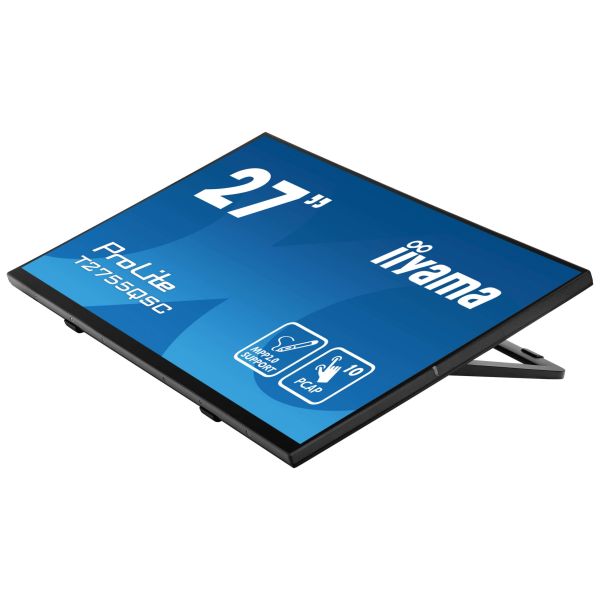 iiyama ProLite T2755QSC-B1 computer monitor 68,6 cm (27") 2560 x 1440 Pixels Full HD LCD Touchscreen Zwart (T2755QSC-B1)