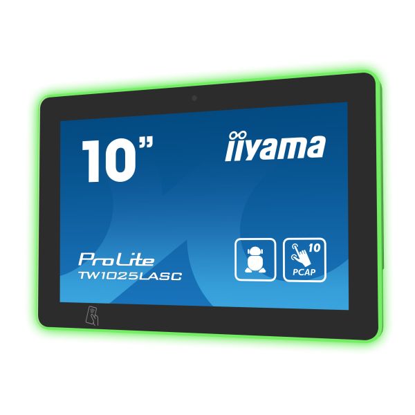 iiyama TW1025LASC-B1PNR scherm voor vergaderzalen 25,6 cm (10.1") 1280 x 800 Pixels LED Wi-Fi 4 (802.11n), 802.11g, 802.11b Zwart Kunststof Bluetooth (TW1025LASC-B1PNR) iiyama TW1025LASC-B1PNR scherm voor vergaderzalen 25,6 cm (10.1") 1280 x 800 Pixels LED Wi-Fi 4 (802.11n), 802.11g, 802.11b Zwart Kunststof Bluetooth (TW1025LASC-B1PNR)