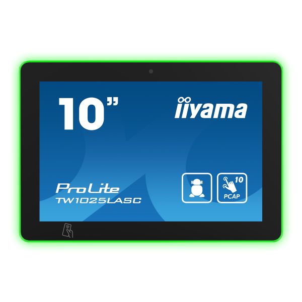 iiyama TW1025LASC-B1PNR scherm voor vergaderzalen 25,6 cm (10.1") 1280 x 800 Pixels LED Wi-Fi 4 (802.11n), 802.11g, 802.11b Zwart Kunststof Bluetooth (TW1025LASC-B1PNR) iiyama TW1025LASC-B1PNR scherm voor vergaderzalen 25,6 cm (10.1") 1280 x 800 Pixels LED Wi-Fi 4 (802.11n), 802.11g, 802.11b Zwart Kunststof Bluetooth (TW1025LASC-B1PNR)