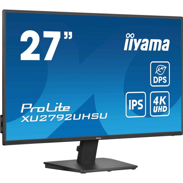 iiyama ProLite XU2792UHSU-B6 computer monitor 68,6 cm (27") 3840 x 2160 Pixels 4K Ultra HD LED Zwart (XU2792UHSU-B6)