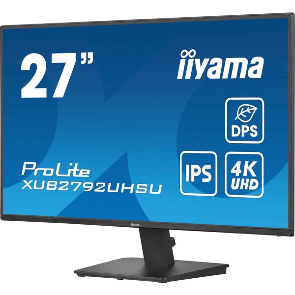 iiyama ProLite XU2792UHSU-B6 computer monitor 68,6 cm (27") 3840 x 2160 Pixels 4K Ultra HD LED Zwart (XU2792UHSU-B6)