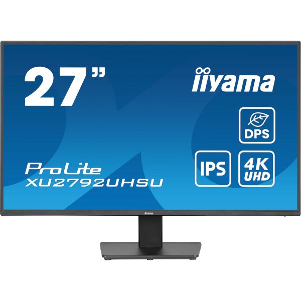 iiyama ProLite XU2792UHSU-B6 computer monitor 68,6 cm (27") 3840 x 2160 Pixels 4K Ultra HD LED Zwart (XU2792UHSU-B6)