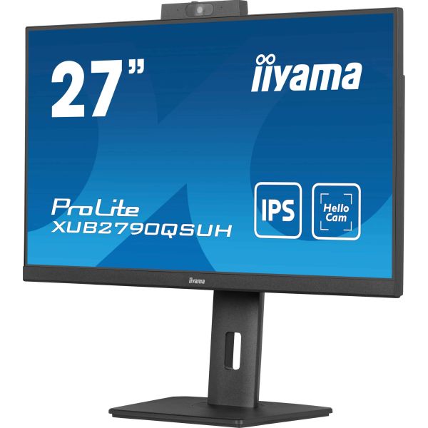 iiyama ProLite XUB2790QSUH-B1 computer monitor 68,6 cm (27") 2560 x 1440 Pixels 4K Ultra HD LED Zwart (XUB2790QSUH-B1)