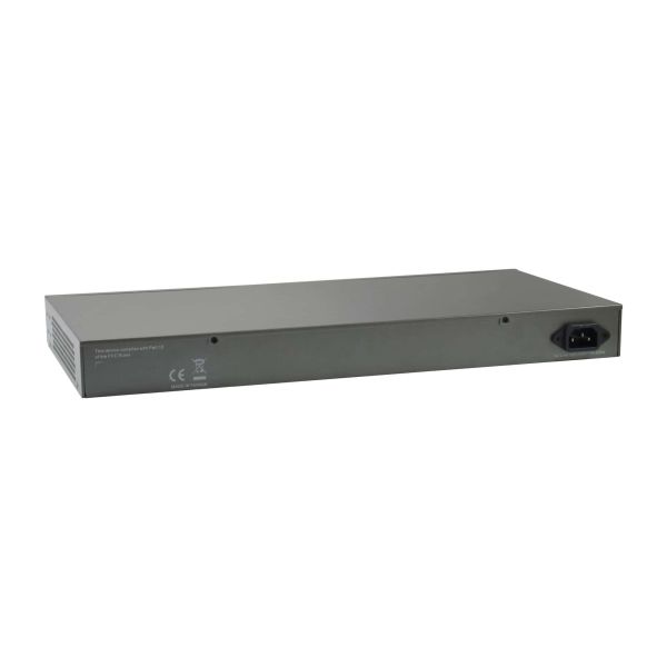 LevelOne GEP-2681 netwerk-switch Managed L3 Gigabit Ethernet (10/100/1000) Power over Ethernet (PoE) Zwart (GEP-2681)
