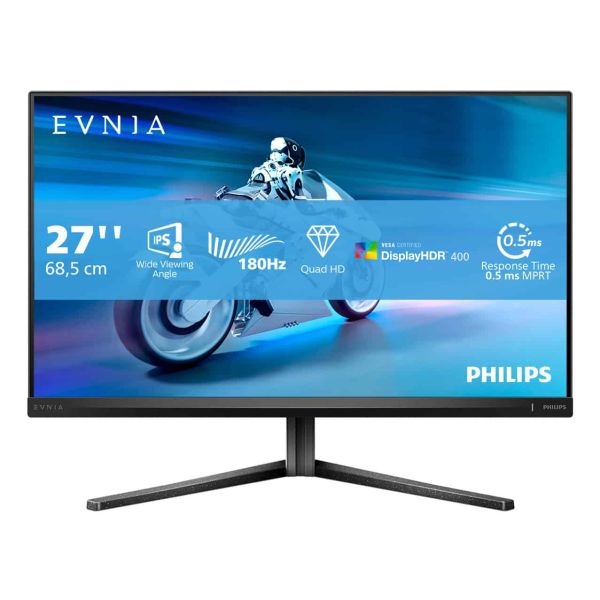 Philips Evnia 5000 27M2N5500/00 LED display 68,6 cm (27") 2560 x 1440 Pixels Quad HD LCD Zwart (27M2N5500/00)