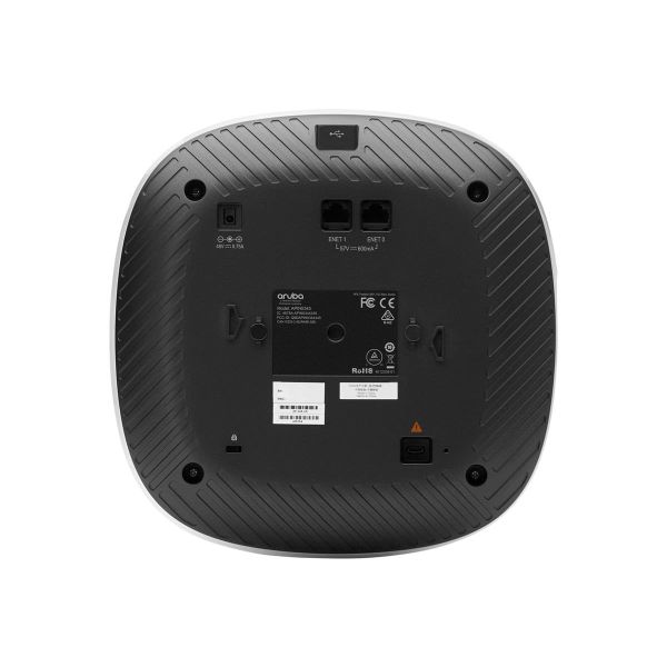 Aruba AP-345 (RW) 4300 Mbit/s Wit, Zwart Power over Ethernet (PoE) (JZ031AR)