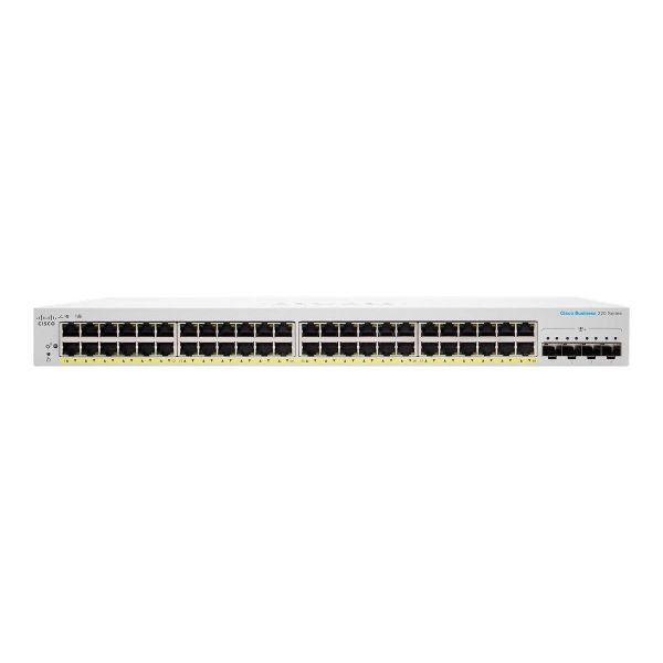 Cisco CBS220 SMART 48-PORT GE POE (CBS220-48P-4X-EU)