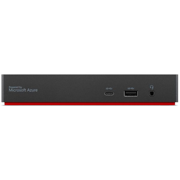 Lenovo 40B20135IT laptop dock & poortreplicator Bedraad USB 3.2 Gen 1 (3.1 Gen 1) Type-A + Type-C Zwart (40B20135IT)
