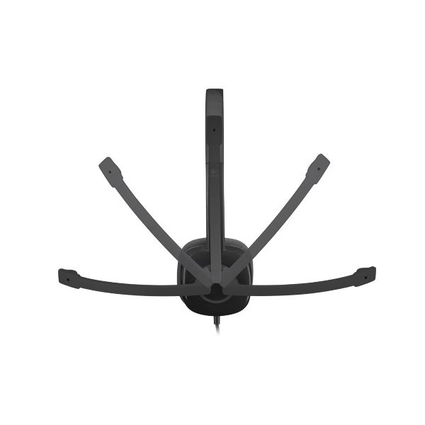 Logitech H150 Stereo Headset Bedraad Hoofdband Kantoor/callcenter Zwart (981-000587)
