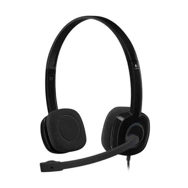 Logitech H150 Stereo Headset Bedraad Hoofdband Kantoor/callcenter Zwart (981-000587) Logitech H150 Stereo Headset Bedraad Hoofdband Kantoor/callcenter Zwart (981-000587)