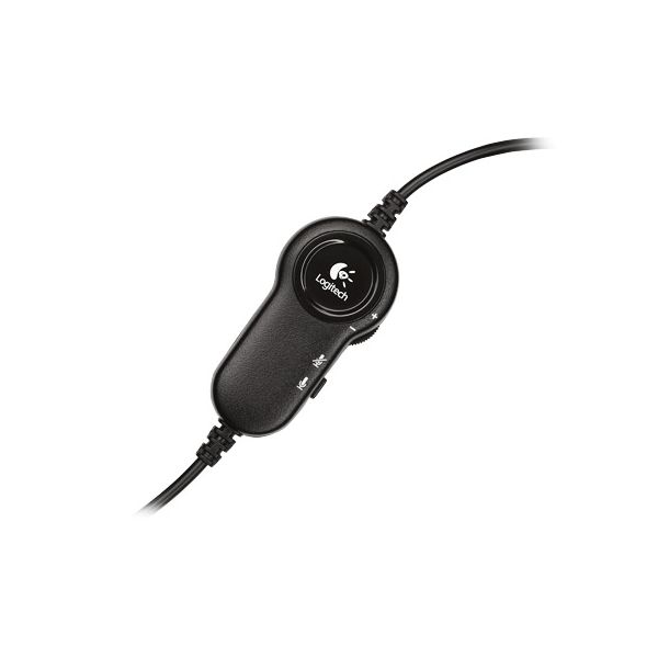 Logitech H150 Stereo Headset Bedraad Hoofdband Kantoor/callcenter Zwart (981-000587)