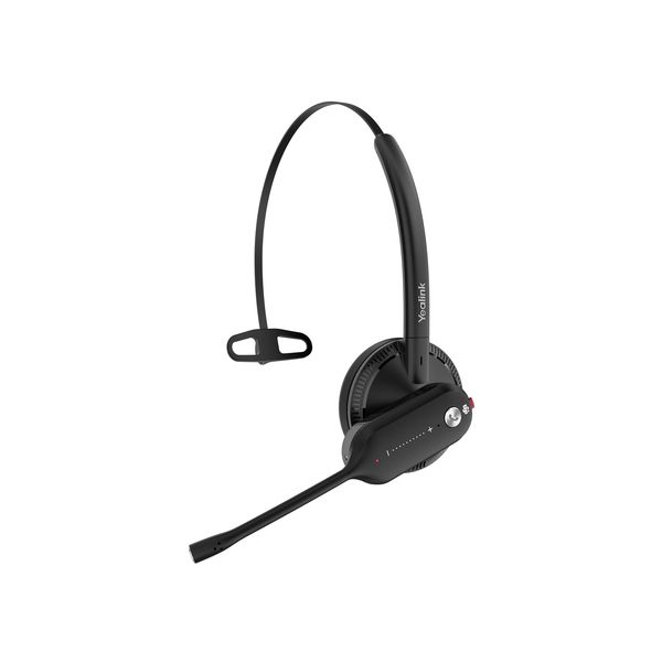 Yealink WH63 Portable Teams Headset Draadloos oorhaak, Hoofdband, Neckband Kantoor/callcenter Oplaadhouder Zwart (1208645)