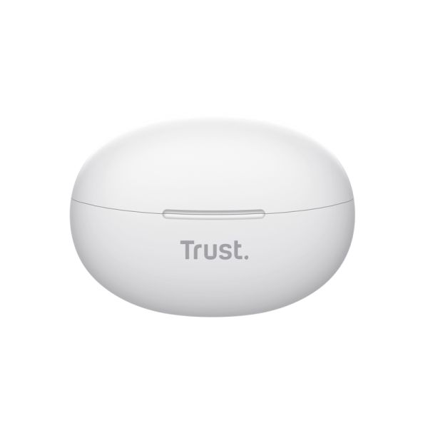 Trust Yavi Headset True Wireless Stereo (TWS) In-ear Oproepen/muziek USB Type-C Bluetooth Wit (25173)
