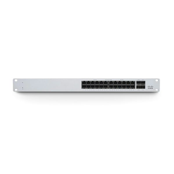 Cisco Switch Meraki MS130 28-Port 1GbE 370W PoE managed (MS130-24P-HW)