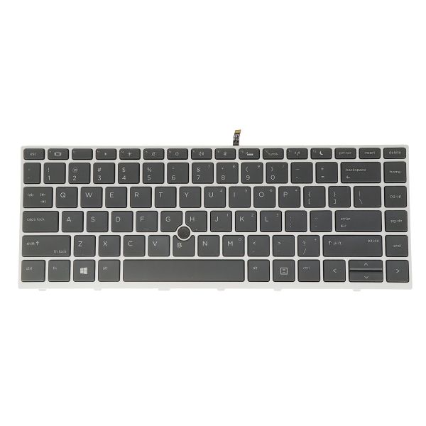 HP ProBook 14 Keyboard met Backlight en Privacy Shutter EURO (L09549-B31)