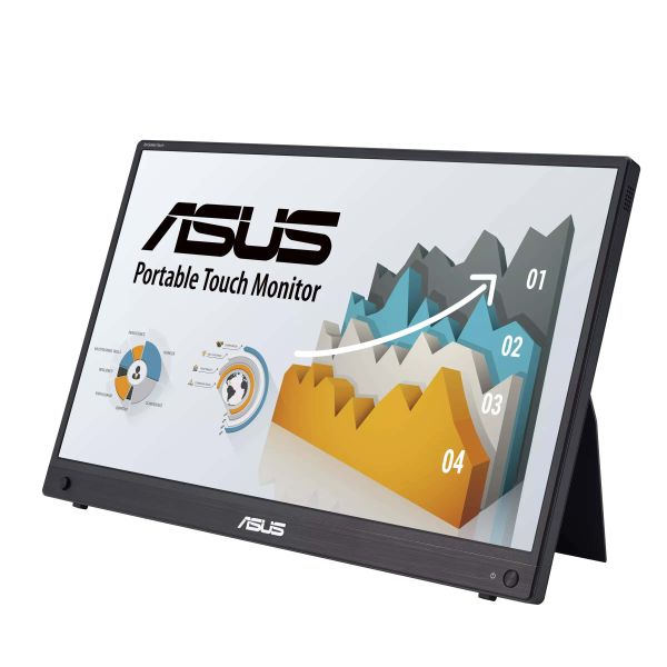 ASUS ZenScreen MB16AMTR computer monitor 39,6 cm (15.6") 1920 x 1080 Pixels Full HD LCD Touchscreen Zwart (90LM04S0-B02170) ASUS ZenScreen MB16AMTR computer monitor 39,6 cm (15.6") 1920 x 1080 Pixels Full HD LCD Touchscreen Zwart (90LM04S0-B02170)
