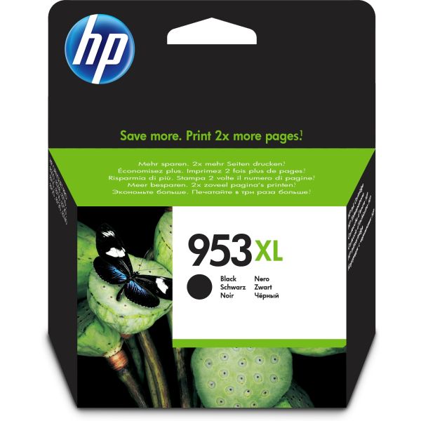 HP 953XL originele high-capacity zwarte inktcartridge (L0S70AE#BGY) HP 953XL originele high-capacity zwarte inktcartridge (L0S70AE#BGY)