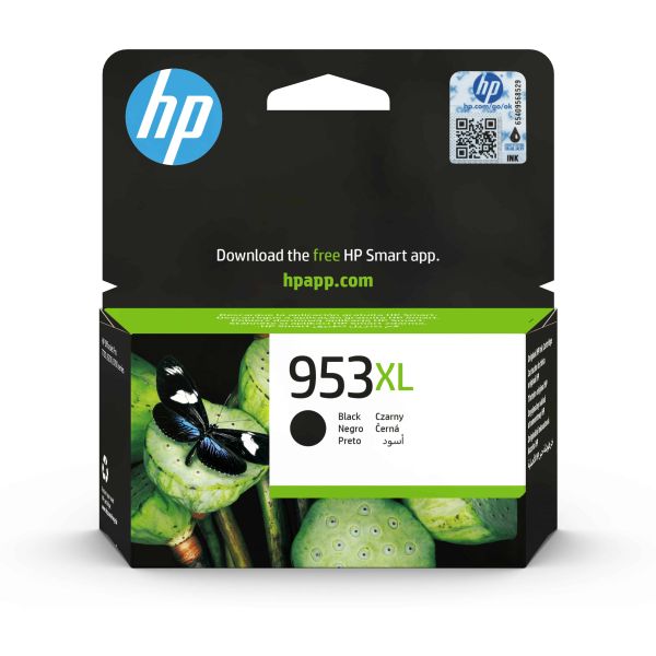 HP 953XL originele high-capacity zwarte inktcartridge (L0S70AE#BGY)