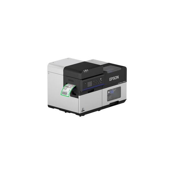 Epson ColorWorks C8000e (BK) labelprinter Inkjet Kleur 600 x 1200 DPI 300 mm/sec Bedraad en draadloos Ethernet LAN (C31CL02102BK)