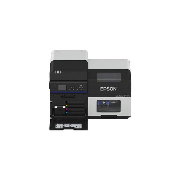 Epson ColorWorks C8000e (BK) labelprinter Inkjet Kleur 600 x 1200 DPI 300 mm/sec Bedraad en draadloos Ethernet LAN (C31CL02102BK)