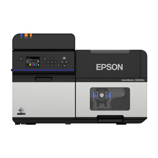 Epson ColorWorks C8000e (BK) labelprinter Inkjet Kleur 600 x 1200 DPI 300 mm/sec Bedraad en draadloos Ethernet LAN (C31CL02102BK)