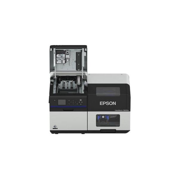 Epson ColorWorks C8000e (BK) labelprinter Inkjet Kleur 600 x 1200 DPI 300 mm/sec Bedraad en draadloos Ethernet LAN (C31CL02102BK)