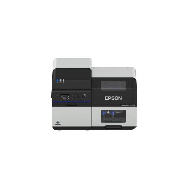 Epson ColorWorks C8000e (BK) labelprinter Inkjet Kleur 600 x 1200 DPI 300 mm/sec Bedraad en draadloos Ethernet LAN (C31CL02102BK)
