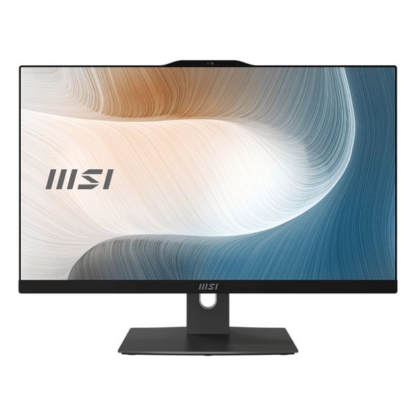 MSI Modern AM242P 1M-1203DE Intel Core 5 120U 60,5 cm (23.8") 1920 x 1080 Pixels Alles-in-één-pc 16 GB DDR5-SDRAM 512 GB SSD Windows 11 Pro Wi-Fi 6E (802.11ax) Zwart (00AE0721-1203)