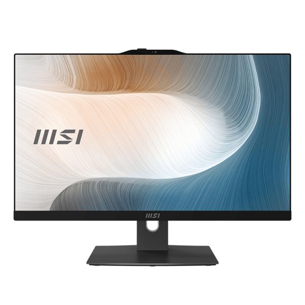 MSI Modern AM242P 1M-1203DE Intel Core 5 120U 60,5 cm (23.8") 1920 x 1080 Pixels Alles-in-één-pc 16 GB DDR5-SDRAM 512 GB SSD Windows 11 Pro Wi-Fi 6E (802.11ax) Zwart (00AE0721-1203)