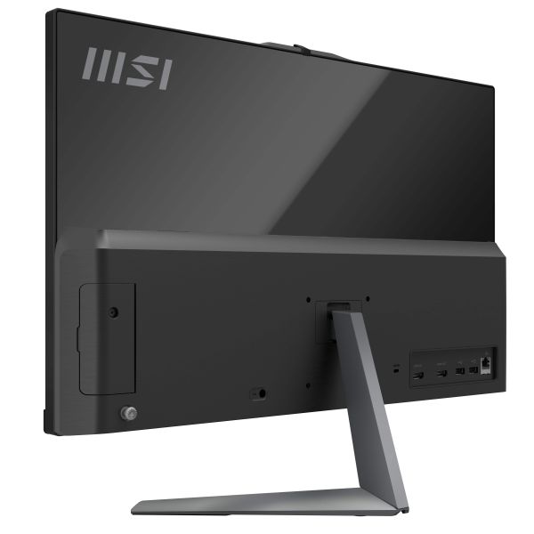 MSI Modern AM242P 1M-1204DE Intel Core 3 100U 60,5 cm (23.8") 1920 x 1080 Pixels Alles-in-één-pc 16 GB DDR5-SDRAM 256 GB SSD Windows 11 Pro Wi-Fi 6E (802.11ax) Zwart (00AE0721-1204)