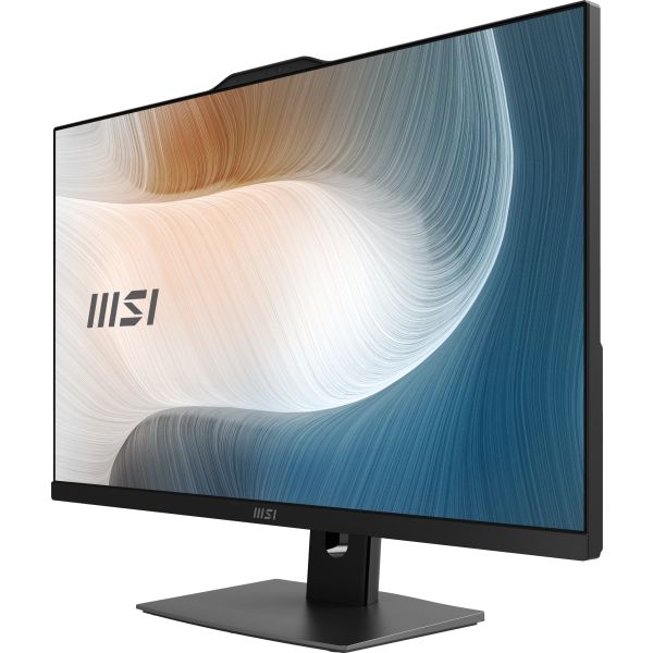 MSI Modern AM272P 1M-836DE Intel Core 5 120U 68,6 cm (27") 1920 x 1080 Pixels Alles-in-één-pc 8 GB DDR5-SDRAM 512 GB SSD Windows 11 Pro Wi-Fi 6E (802.11ax) Zwart (00AF8231-836)