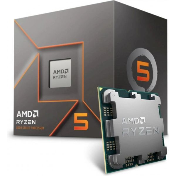 AMD RYZEN 5 8400F AI 4.70GHZ 6 CORE SKT AM5 (100-100001591BOX)