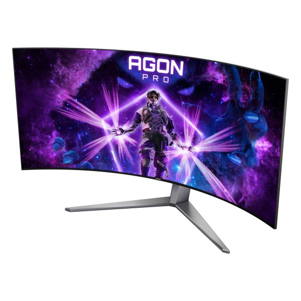 AOC AGON PRO AG456UCZD computer monitor 113 cm (44.5") 3440 x 1440 Pixels Wide Quad HD OLED Zwart, Grijs (AG456UCZD) AOC AGON PRO AG456UCZD computer monitor 113 cm (44.5") 3440 x 1440 Pixels Wide Quad HD OLED Zwart, Grijs (AG456UCZD)