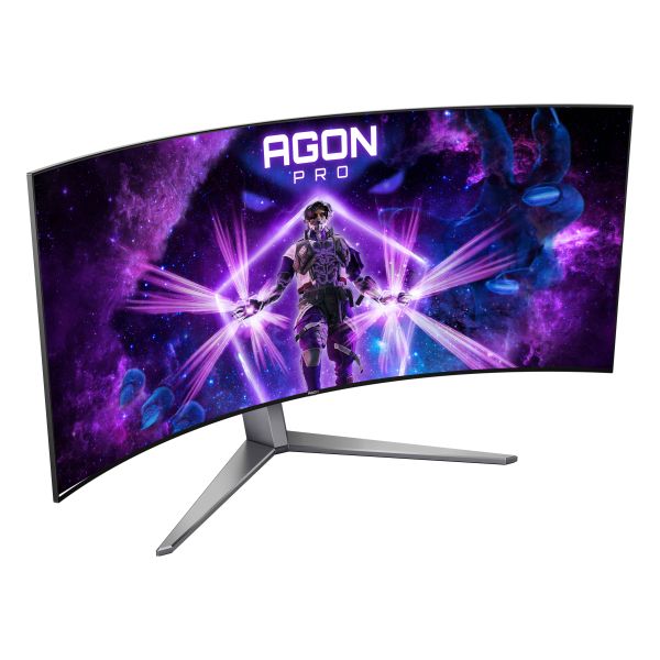 AOC AGON PRO AG456UCZD computer monitor 113 cm (44.5") 3440 x 1440 Pixels Wide Quad HD OLED Zwart, Grijs (AG456UCZD) AOC AGON PRO AG456UCZD computer monitor 113 cm (44.5") 3440 x 1440 Pixels Wide Quad HD OLED Zwart, Grijs (AG456UCZD)