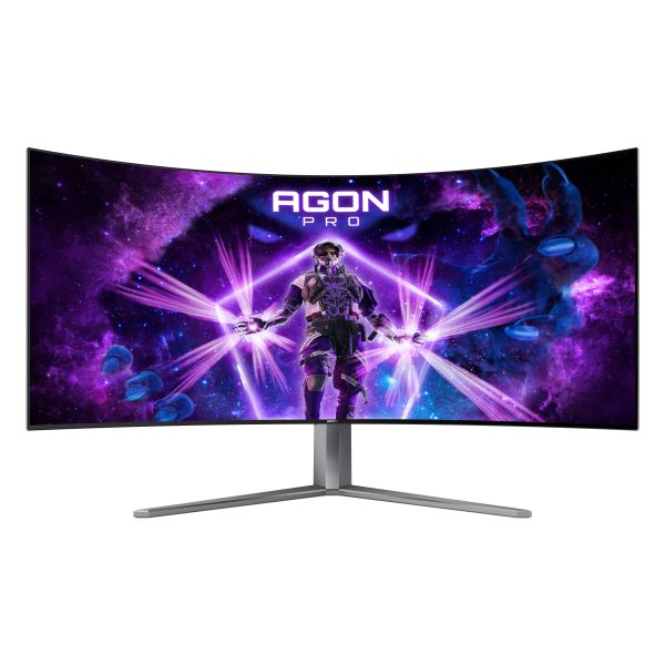 AOC AGON PRO AG456UCZD computer monitor 113 cm (44.5") 3440 x 1440 Pixels Wide Quad HD OLED Zwart, Grijs (AG456UCZD) AOC AGON PRO AG456UCZD computer monitor 113 cm (44.5") 3440 x 1440 Pixels Wide Quad HD OLED Zwart, Grijs (AG456UCZD)