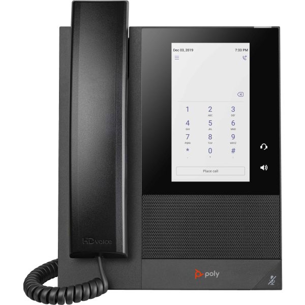 POLY CCX 400 Business Media Phone voor Microsoft Teams met PoE-ondersteuning (848Z8AA)
