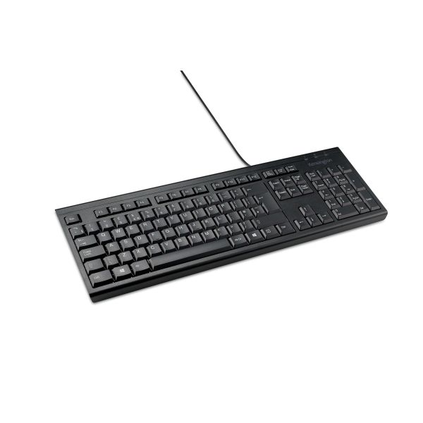 Kensington KB100 EQ Wired Full Size Keyboard (K63727UK)