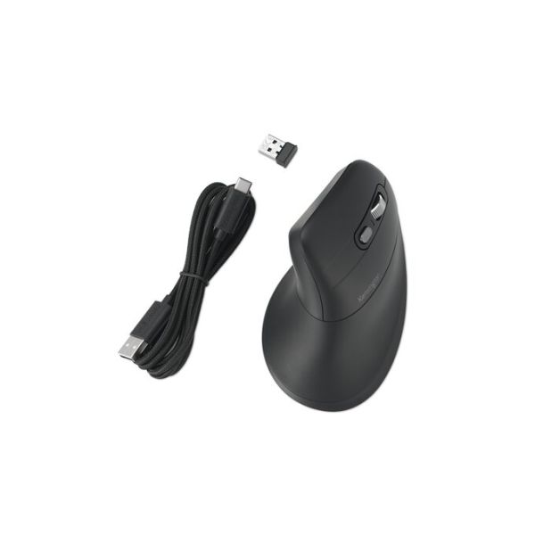 Kensington Pro Fit Ergo MY630 EQ muis Kantoor Rechtshandig RF Wireless + Bluetooth + USB Type-A 2400 DPI (K72482WW)