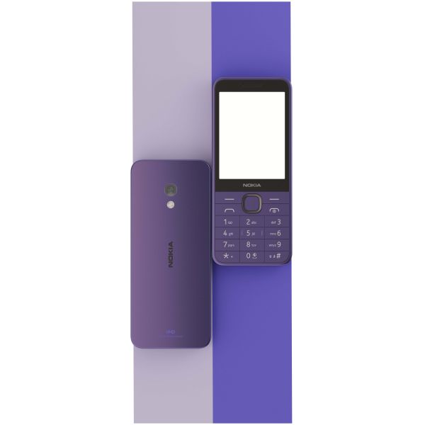 HMD 235 4G (2024) 7,11 cm (2.8") 99 g Paars Basistelefoon (1GF026GPF1L03)