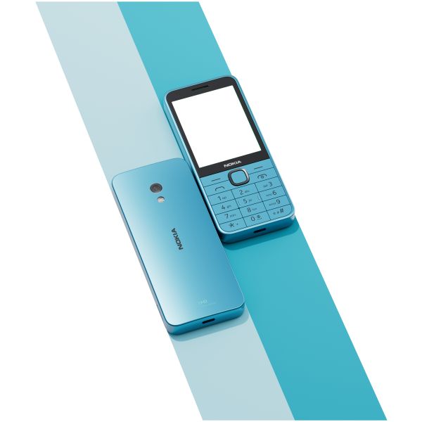 HMD 235 4G (2024) 7,11 cm (2.8") 99 g Blauw Basistelefoon (1GF026GPG3L03)