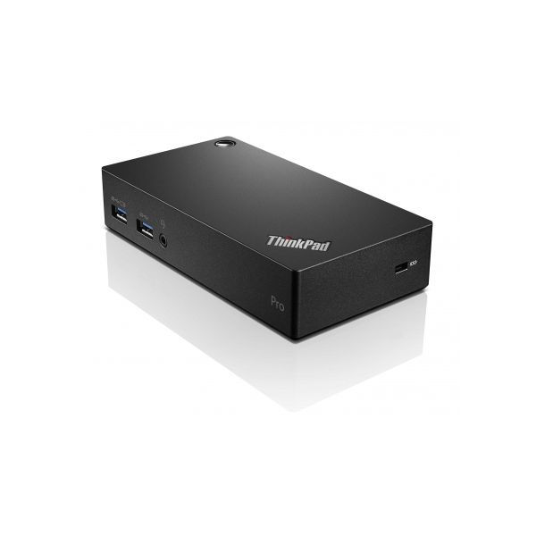 Lenovo ThinkPad USB 3.0 Pro Dock Bedraad USB 3.2 Gen 1 (3.1 Gen 1) Type-A Zwart (40A70045SW) Lenovo ThinkPad USB 3.0 Pro Dock Bedraad USB 3.2 Gen 1 (3.1 Gen 1) Type-A Zwart (40A70045SW)