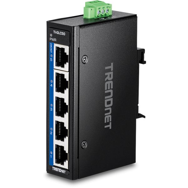 Trendnet 5-Port Industrial Gigabit Switch (TI-GLC50)