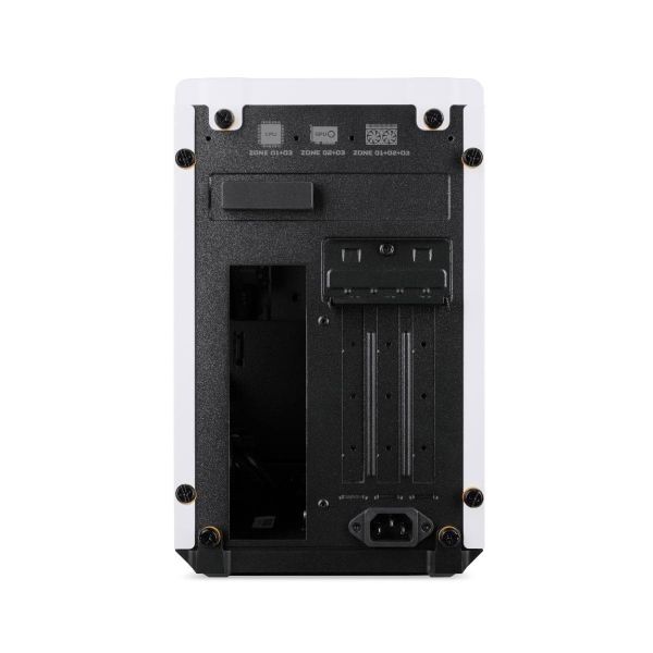 Acer DC.Z3XEE.001 computerbehuizing Desktop Zwart, Wit (DC.Z3XEE.001)