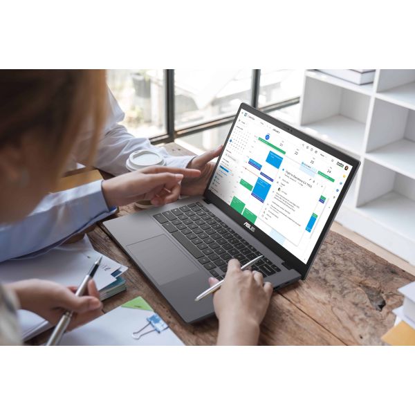 ASUS Chromebook Plus CX34 CB3402CBA-MW0192 Intel® Core™ i3 i3-1215U 35,6 cm (14") Touchscreen Full HD 8 GB LPDDR5-SDRAM 128 GB Flash Wi-Fi 6 (802.11ax) ChromeOS Grijs (90NX06J2-M008J0)  ASUS Chromebook Plus CX34 CB3402CBA-MW0192 Intel® Core™ i3 i3-1215U 35,6 cm (14") Touchscreen Full HD 8 GB LPDDR5-SDRAM 128 GB Flash Wi-Fi 6 (802.11ax) ChromeOS Grijs (90NX06J2-M008J0)