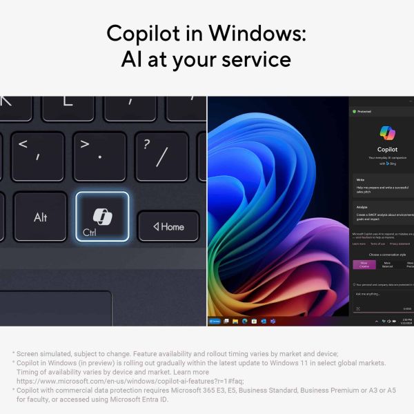 ASUS ExpertBook B3 Flip B3402FVA-EC0214XA Intel® Core™ i5 i5-1335U Hybride (2-in-1) 35,6 cm (14") Touchscreen Full HD 16 GB DDR4-SDRAM 256 GB SSD Wi-Fi 6 (802.11ax) Windows 11 Pro Education Zwart (90NX07N1-M00720)